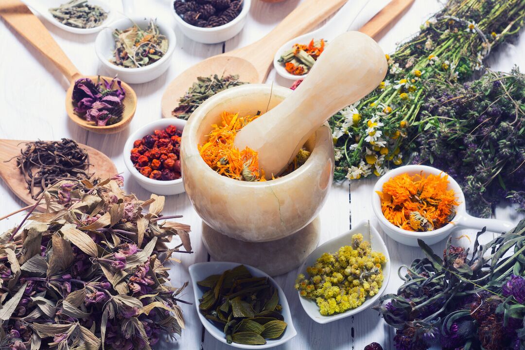Herbs to eliminate parasites from the body.